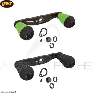 Manivelle LEW´S Carbon handle round